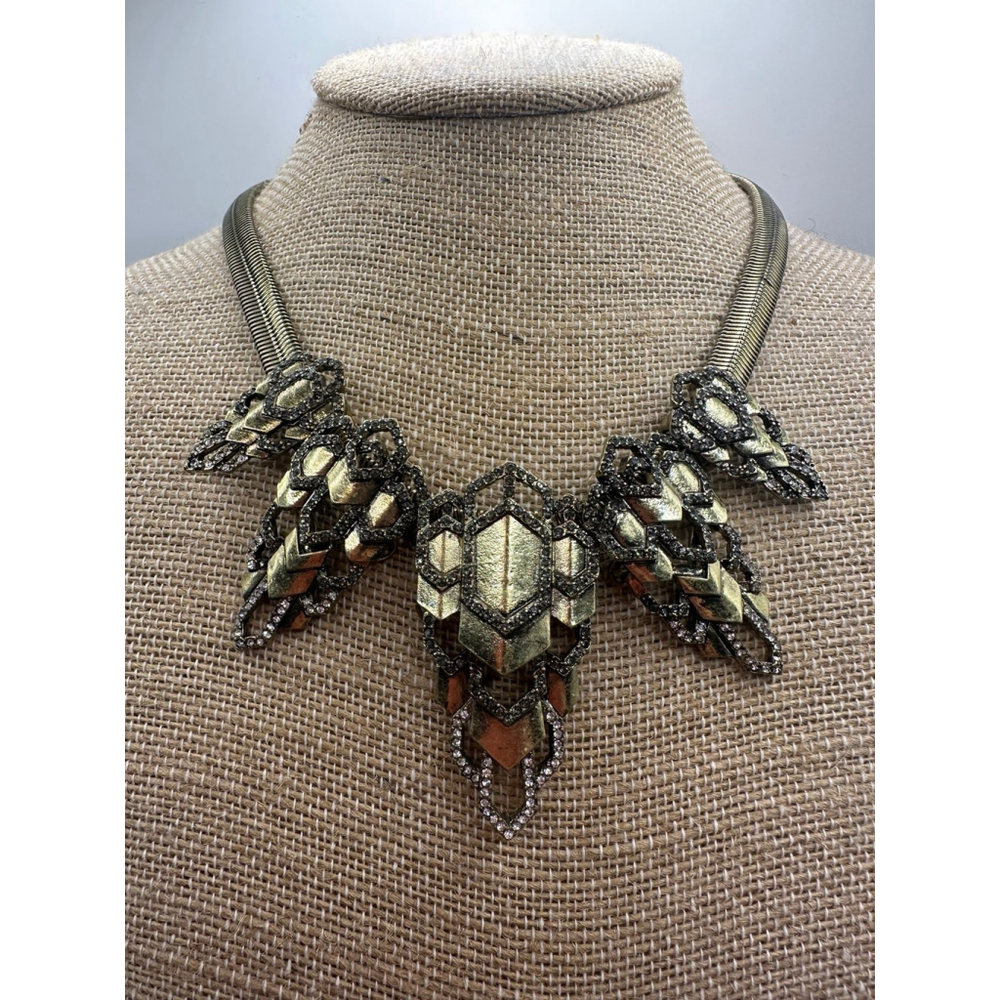 Deco Cascade Petite Collar Necklace